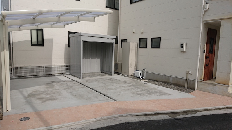 菊川市・駐車場のリフォーム