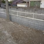 静岡市　ブロック塀工事